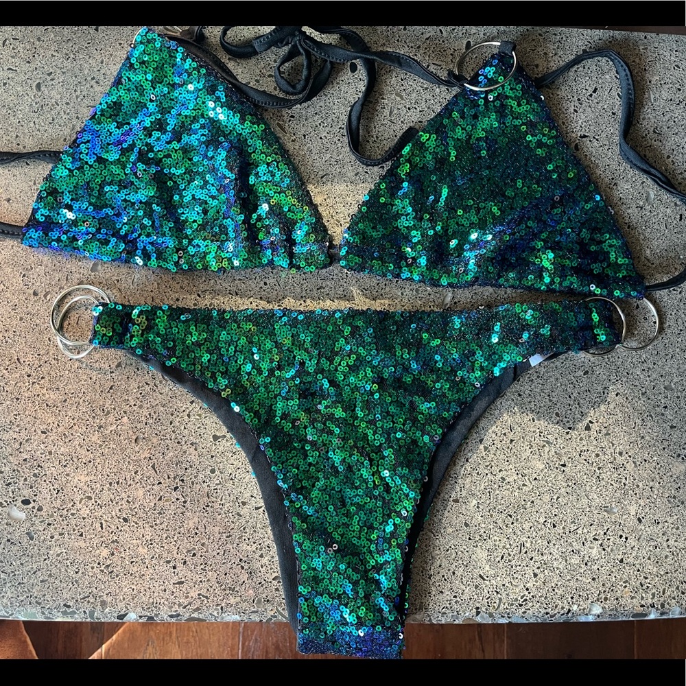 Sequin bikini